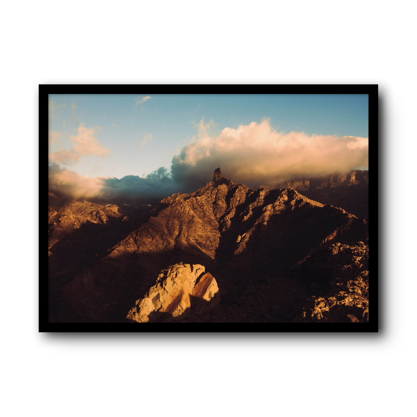 Rising mountains