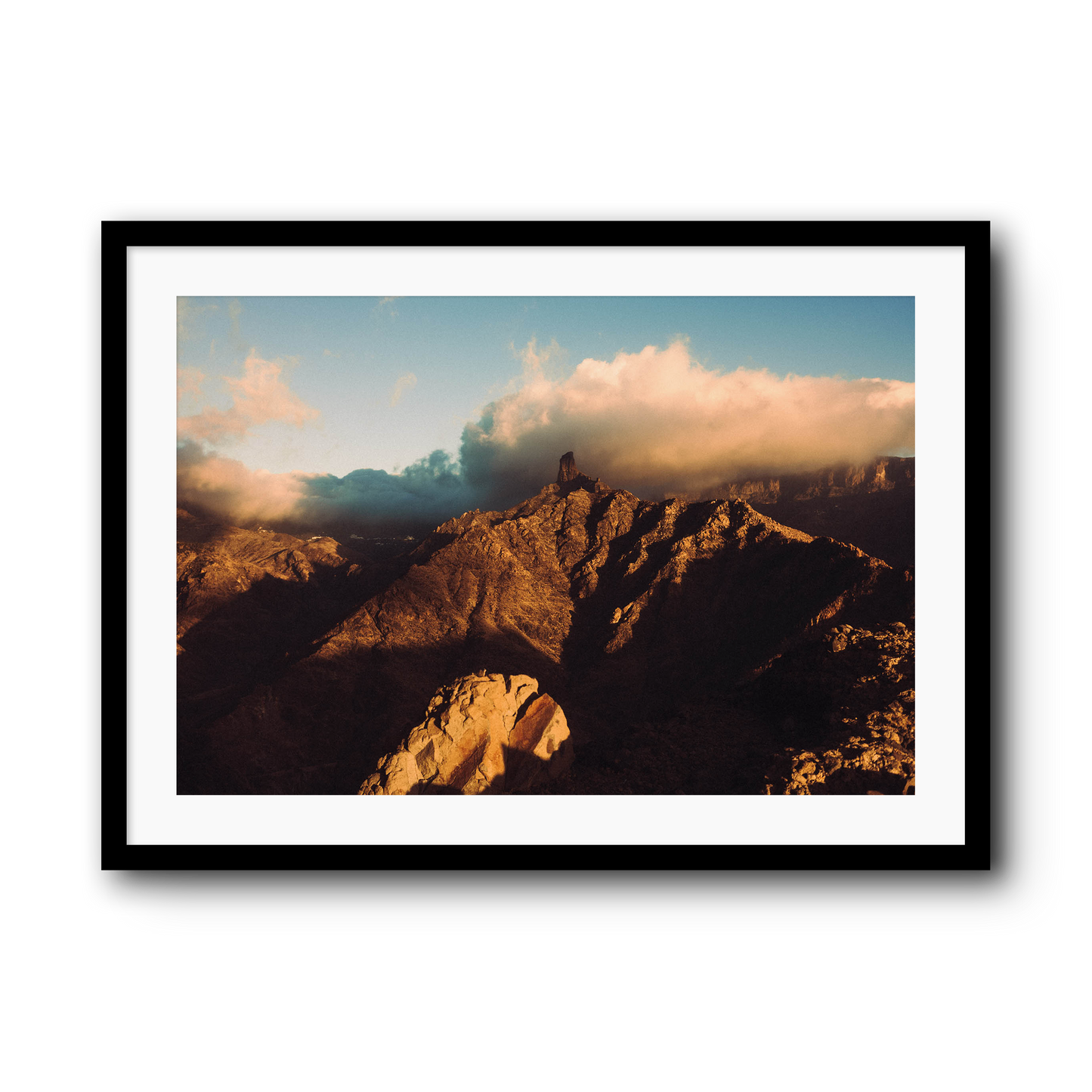 Rising mountains