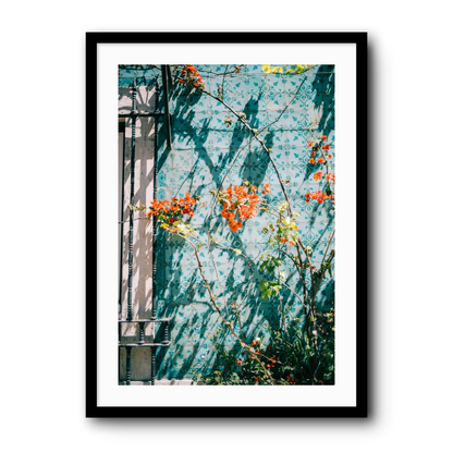 Flowers and tiles