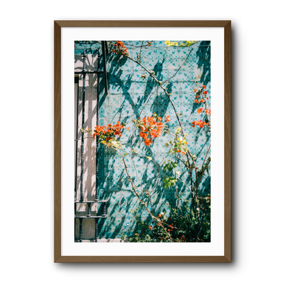 Flowers and tiles